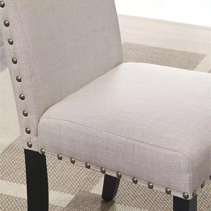 Ensemble de salle à manger Amisos 7 pièces, table à manger Hairpin avec 6 chaises, 3 options de couleur