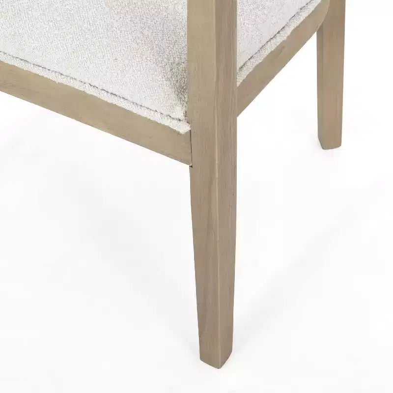 Christopher Knight Home Hudson Ensemble de salle à manger 7 pièces en bois rembourré extensible avec pied de table piédestal