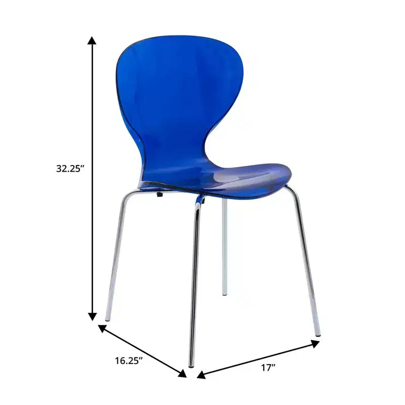 LeisureMod Bristol Ensemble de Salle à Manger 5 Pièces Blanc - Table Ronde et 4 Chaises de Salle à Manger Ergonomiques en Plastique