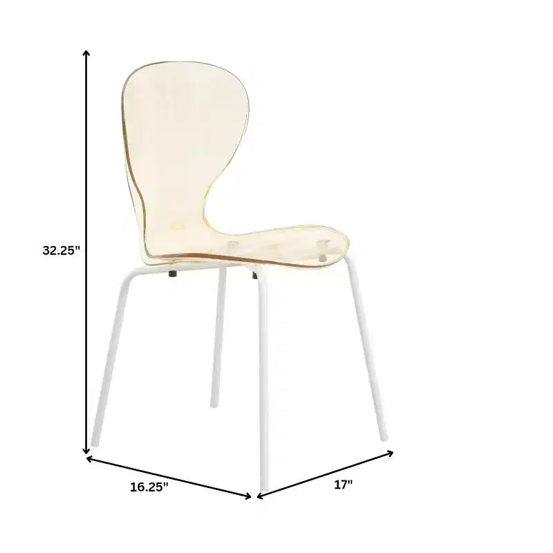 LeisureMod Bristol Ensemble de Salle à Manger 5 Pièces Table à Manger Ronde, 4 Chaises de Salle à Manger en Plastique Pieds Blancs