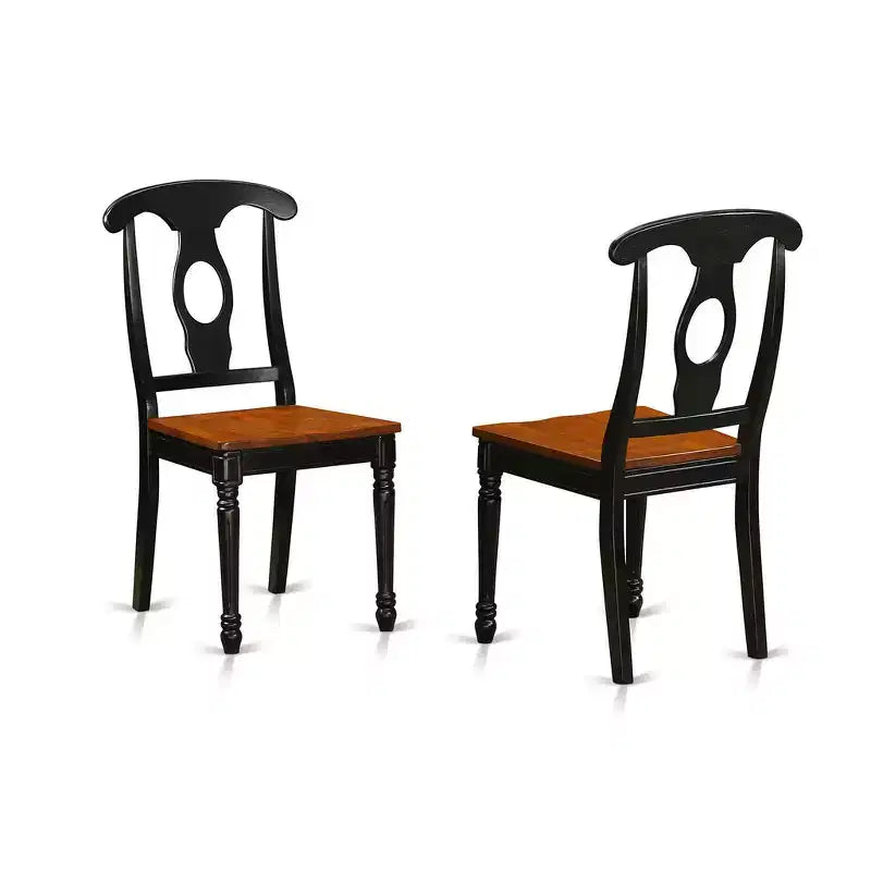 Ensemble de salle à manger pour 2 personnes - Table de bistrot et 2 chaises de salle à manger de cuisine