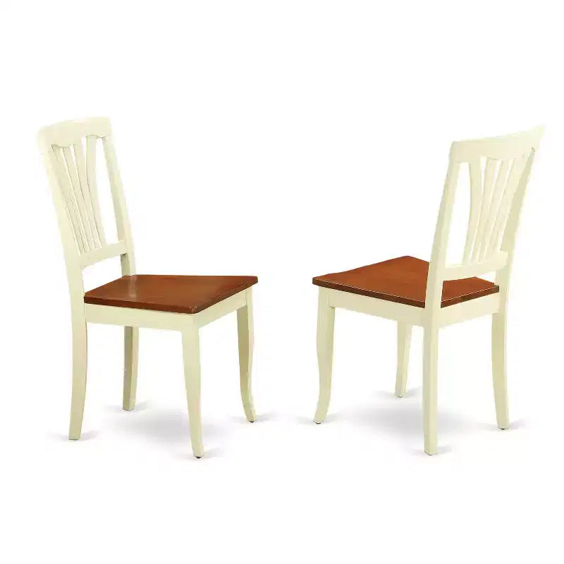 Ensemble de salle à manger moderne HomeStock Cerisier crémeux