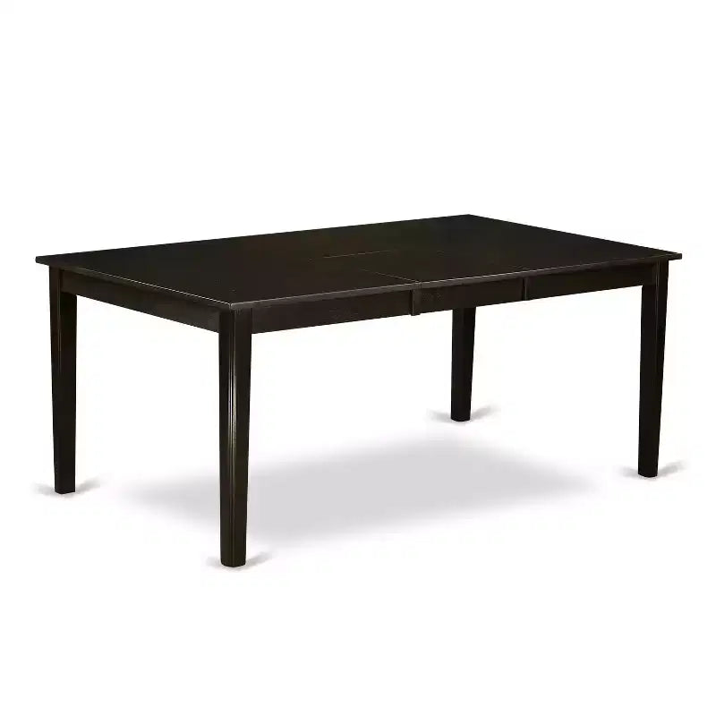 Ensemble table à manger rectangulaire Henley HomeStock, cappuccino