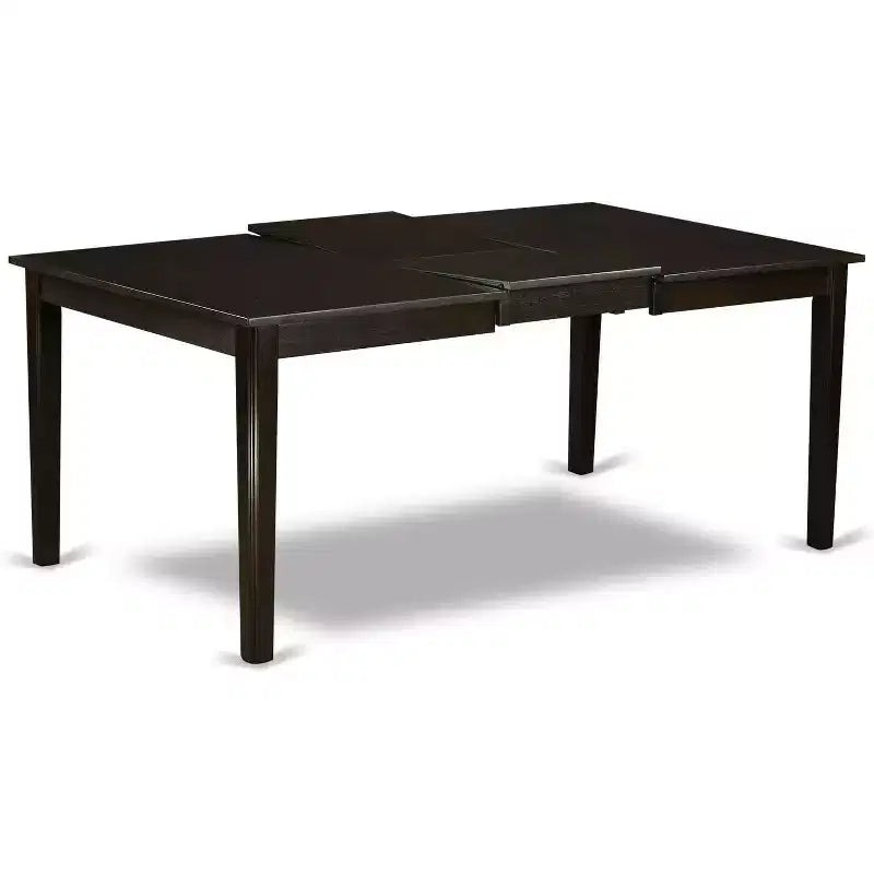 Ensemble table à manger rectangulaire Henley HomeStock, cappuccino