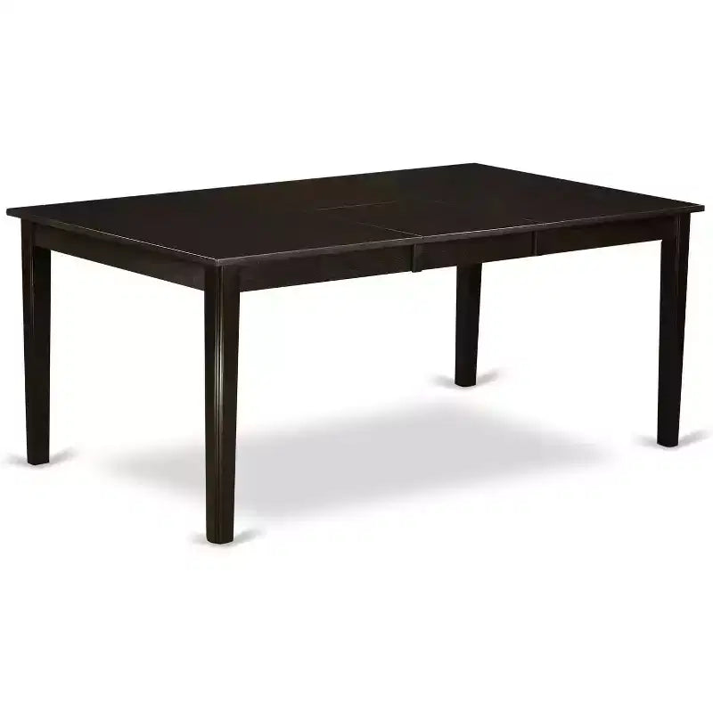 Ensemble table à manger rectangulaire Henley HomeStock, cappuccino