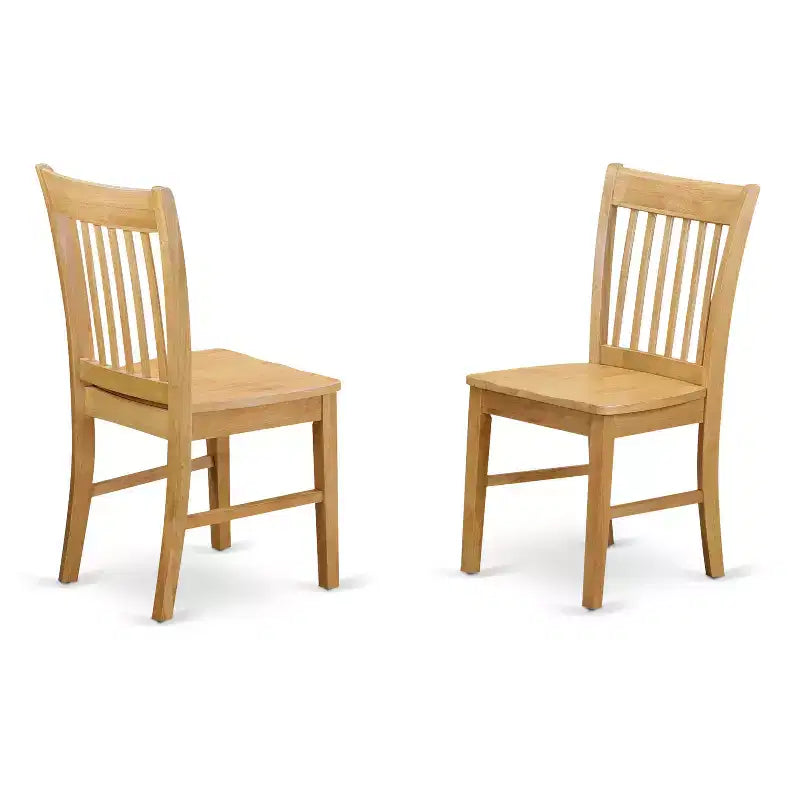 Ensemble de table de cuisine et chaises de salle à manger en bois de style traditionnel