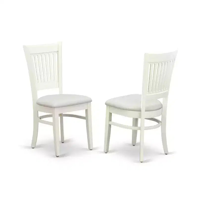 Ensemble de salle à manger HomeStock Linen White Style Moderne 10017