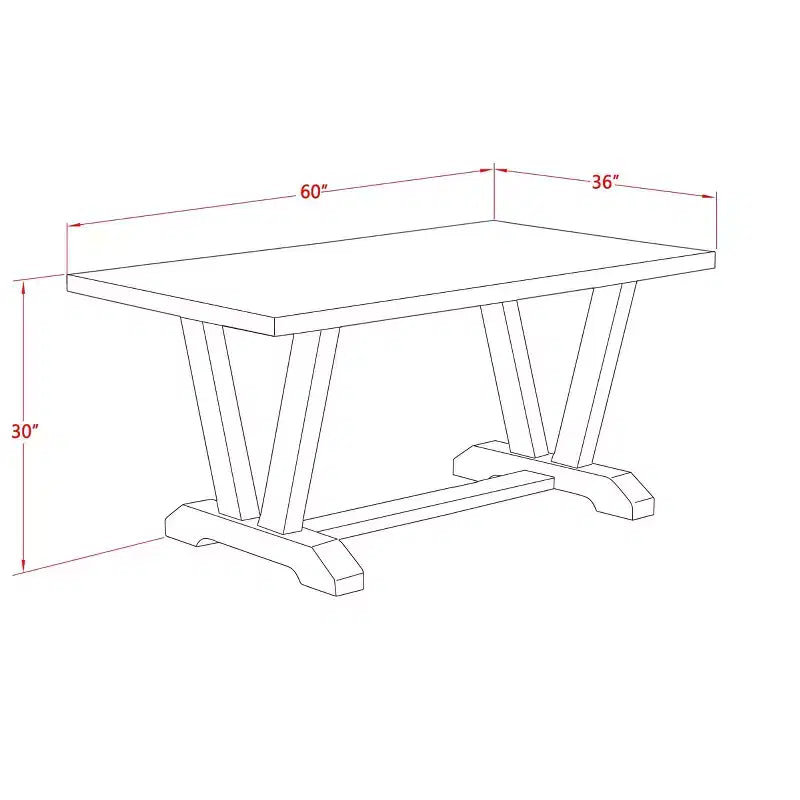 Ensemble de salle à manger rectangulaire HomeStock 7 pièces multicolore avec chaises en tissu de lin