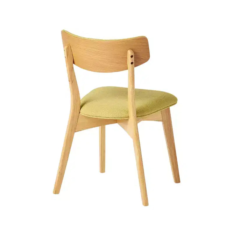 Ensemble de salle à manger 5 pièces en hévéa de style milieu du siècle moderne Laila Christopher Knight Home avec coussins
