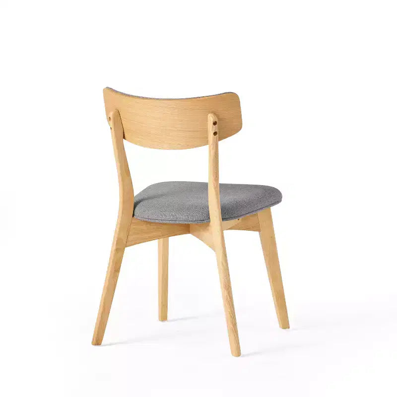 Ensemble de salle à manger 5 pièces en hévéa de style milieu du siècle moderne Laila Christopher Knight Home avec coussins