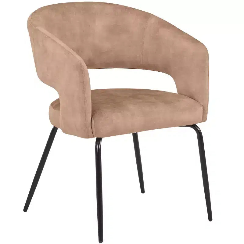 Ensemble de salle à manger 5 pièces LeisureMod Verve avec table à manger ronde de 36 po avec plateau en MDF noir et 4 chaises de salle à manger