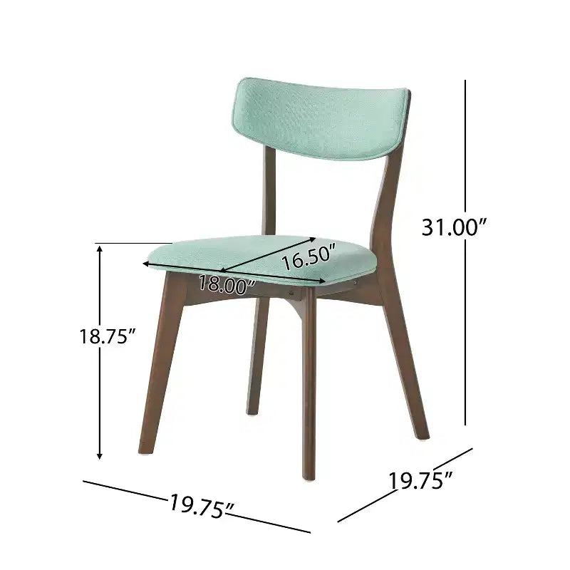 Ensemble de salle à manger 7 pièces Christopher Knight Home Chazz en tissu de style Mid-Century Modern