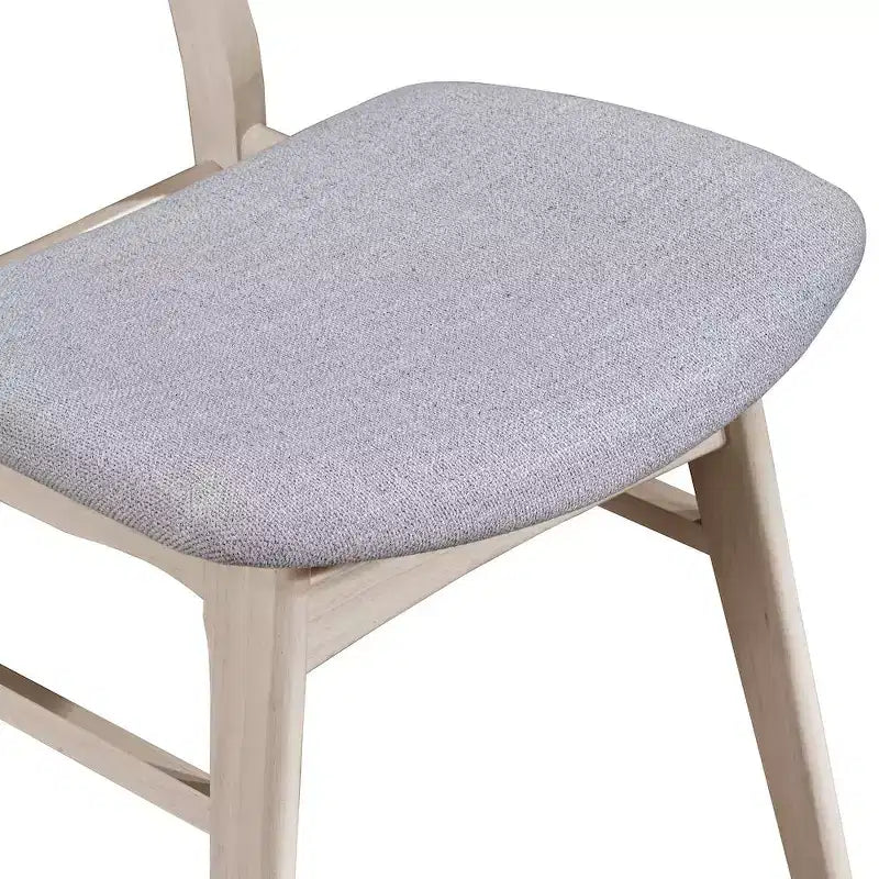 New Classic Furniture, Ensemble de salle à manger en bois 3 pièces Oscar, Frêne blanc