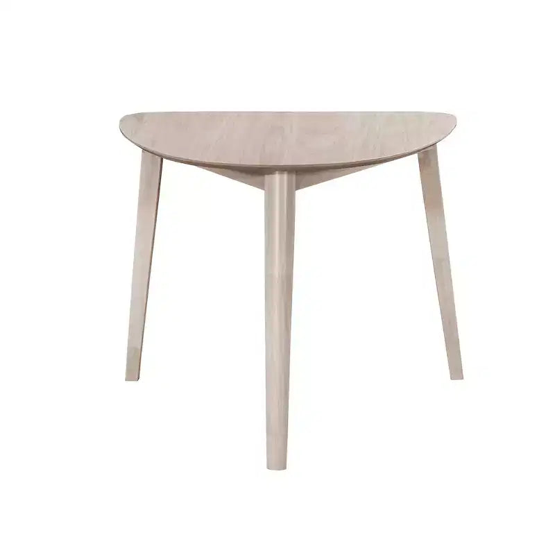 New Classic Furniture, Ensemble de salle à manger en bois 3 pièces Oscar, Frêne blanc