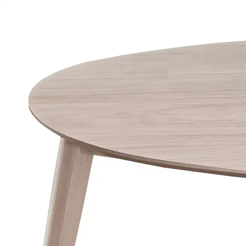 New Classic Furniture, Ensemble de salle à manger en bois 3 pièces Oscar, Frêne blanc