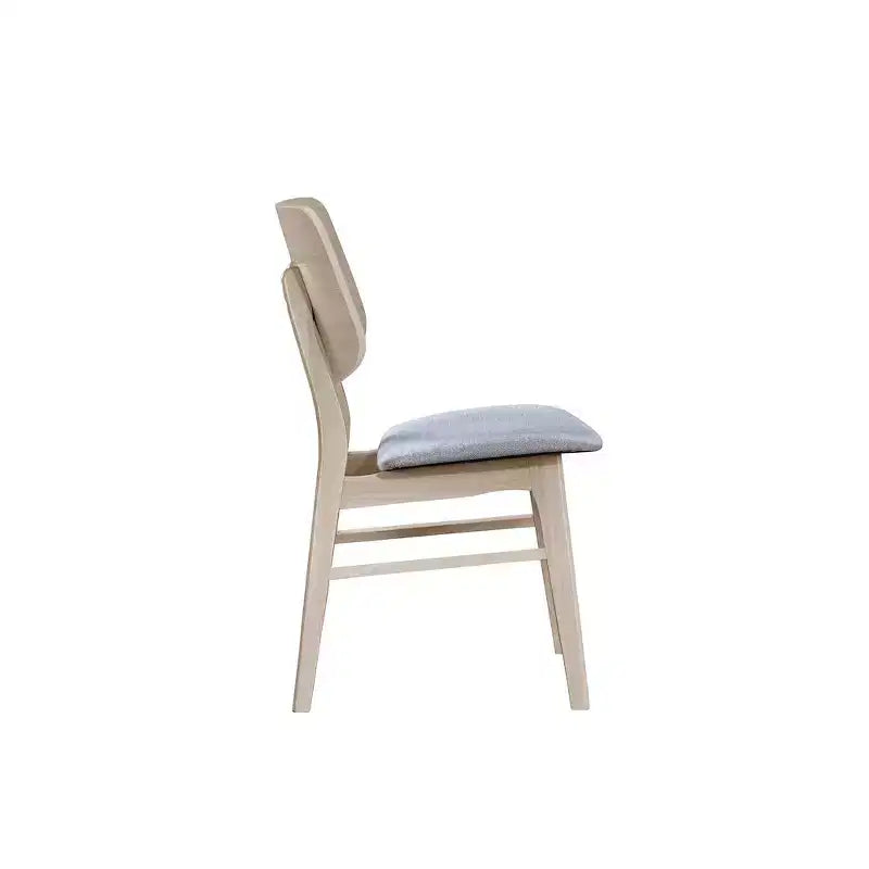 New Classic Furniture, Ensemble de salle à manger en bois 3 pièces Oscar, Frêne blanc