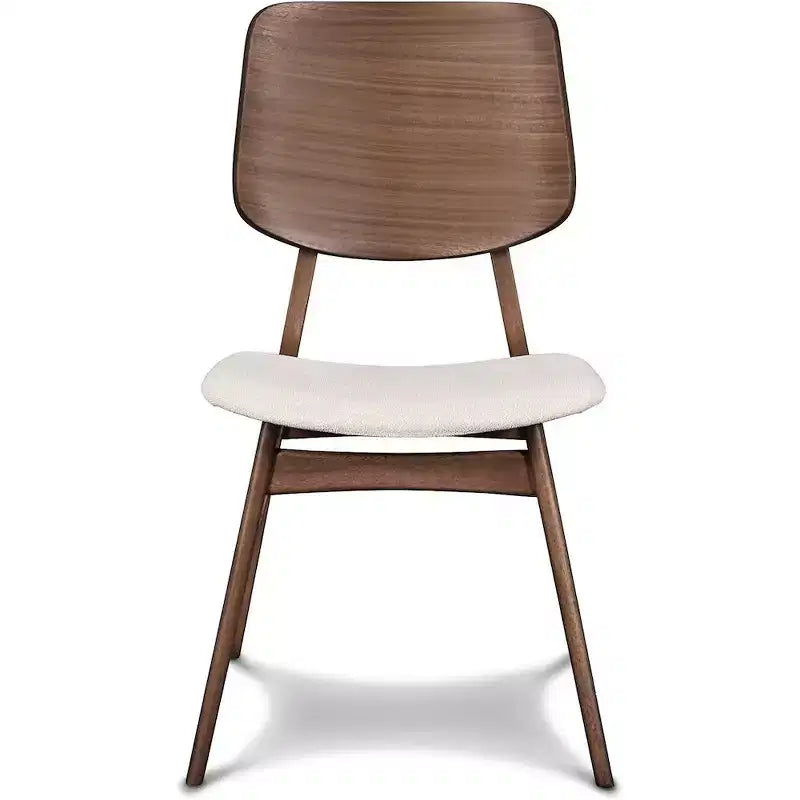 Ensemble Table et 6 Chaises en Bois Massif Oscar, Coloris Marron, Collection New Classic Furniture