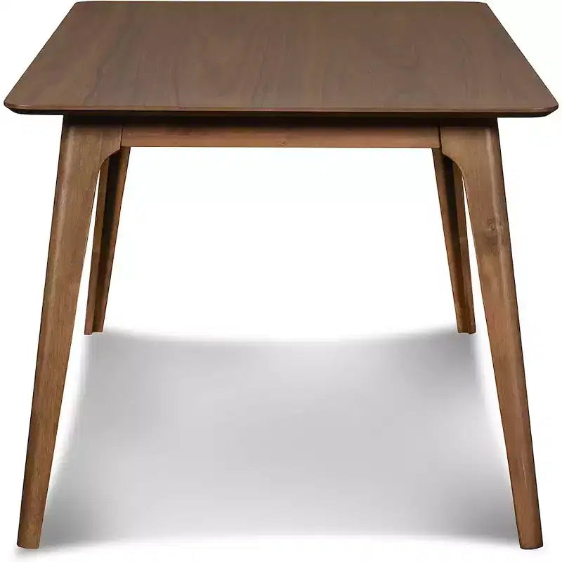 Ensemble Table et 6 Chaises en Bois Massif Oscar, Coloris Marron, Collection New Classic Furniture