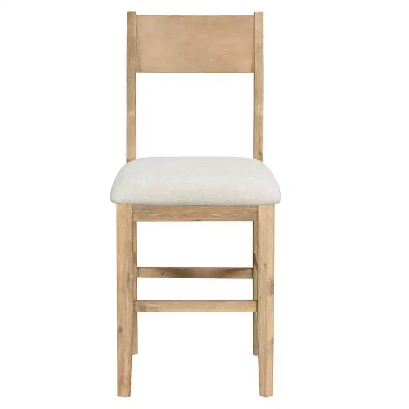 Ensemble de salle à manger Whisen 5 pièces hauteur comptoir avec table et 4 chaises