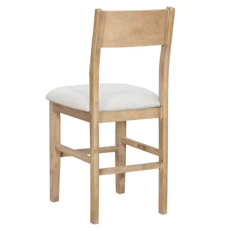 Ensemble de salle à manger Whisen 5 pièces hauteur comptoir avec table et 4 chaises