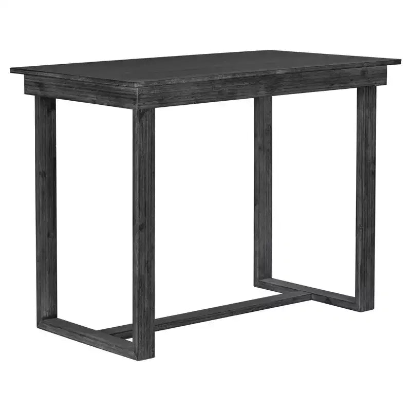 Ensemble de salle à manger Whisen 5 pièces hauteur comptoir avec table et 4 chaises