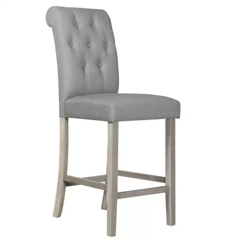 Ensemble de salle à manger hauteur comptoir Dothan Home Design, gris antique