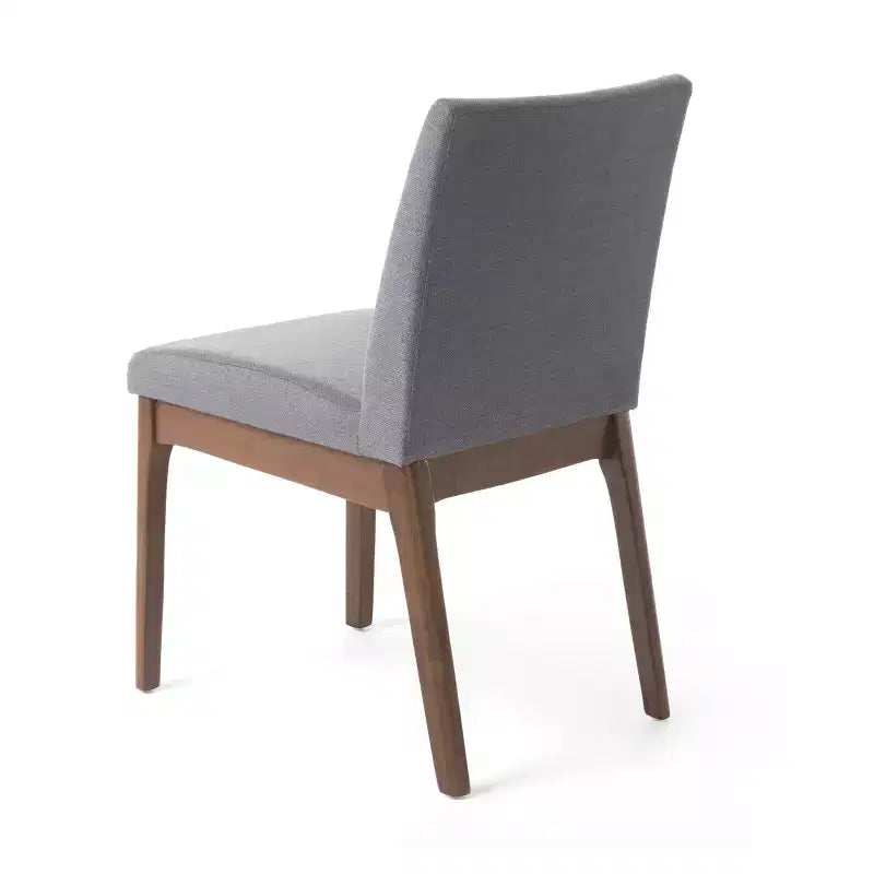Ensemble de salle à manger Merax 5 pièces de style moderne du milieu du siècle avec 4 chaises rembourrées