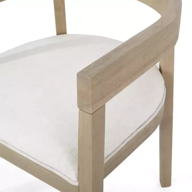 Ensemble de salle à manger 7 pièces contemporain Christopher Knight Home Sticks avec chaises rembourrées en hévéa