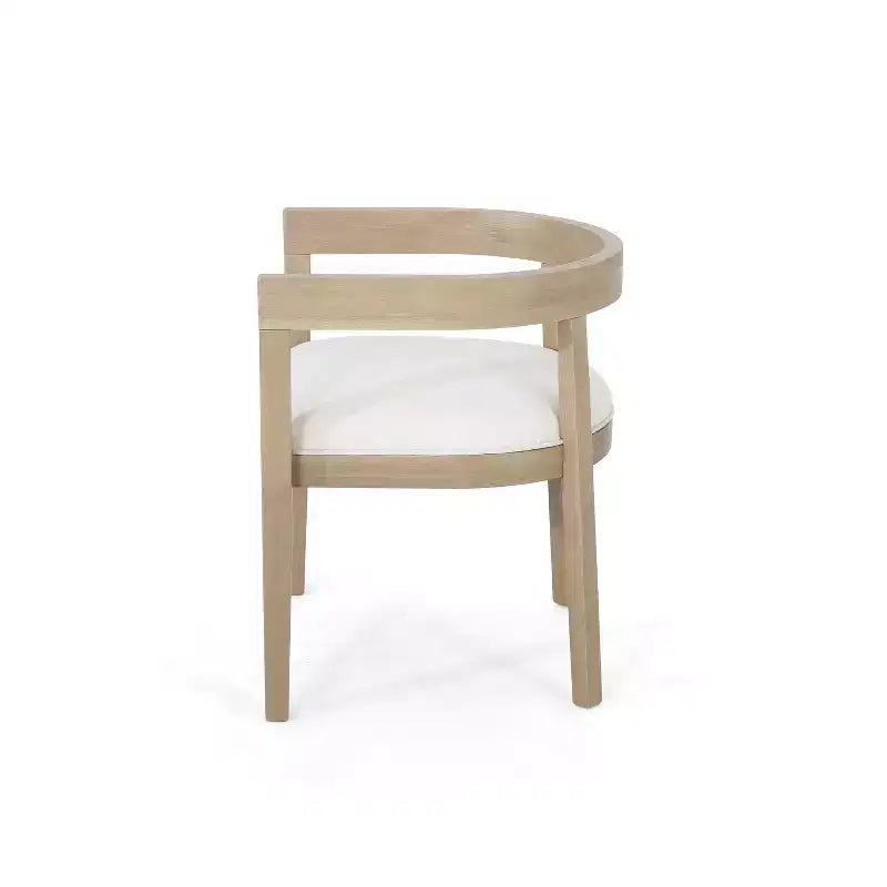 Ensemble de salle à manger 7 pièces contemporain Christopher Knight Home Sticks avec chaises rembourrées en hévéa