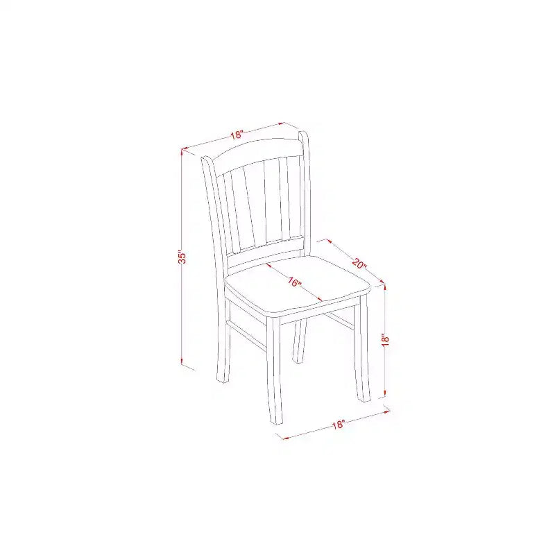 Ensemble table à manger ronde avec rallonges et 4 chaises HomeStock fini chêne