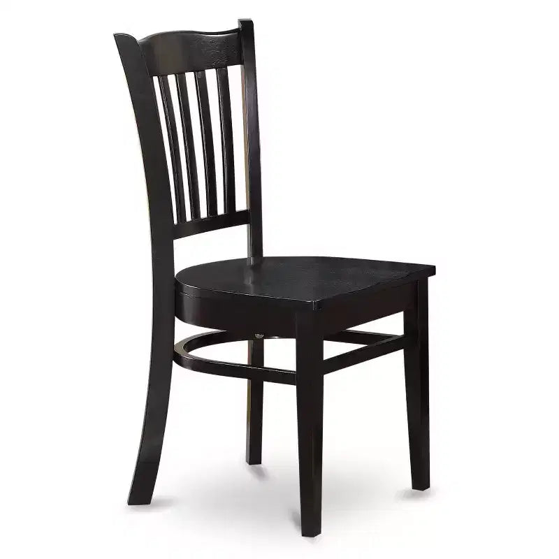 HomeStock Table et Chaises Rondes de Cuisine - Lin Blanc Style Moderne SHGR5-WHI-W
