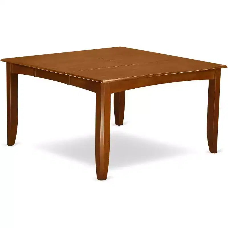 Ensemble de salle à manger HomeStock Belmont – Table et chaises, Marron selle
