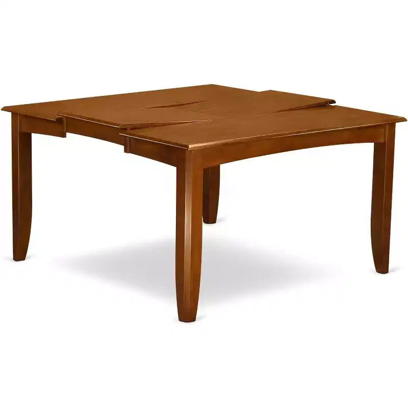 Ensemble de salle à manger HomeStock Belmont – Table et chaises, Marron selle
