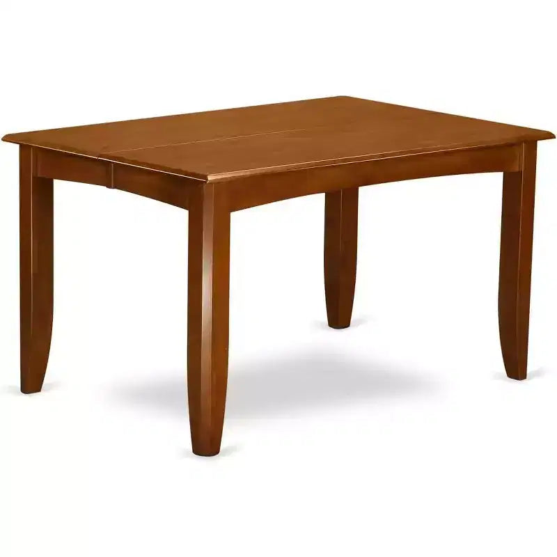 Ensemble de salle à manger HomeStock Belmont – Table et chaises, Marron selle