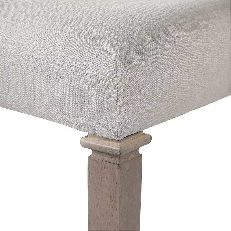 Ensemble de salle à manger de ferme pour 6 personnes, 6 pièces : table rectangulaire en bois et 4 chaises avec banc pour la cuisine