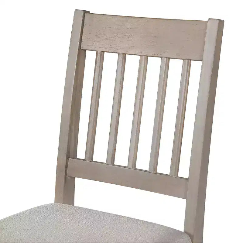 Ensemble de salle à manger de ferme pour 6 personnes, 6 pièces : table rectangulaire en bois et 4 chaises avec banc pour la cuisine