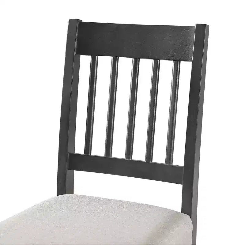 Ensemble de salle à manger de ferme pour 6 personnes, 6 pièces : table rectangulaire en bois et 4 chaises avec banc pour la cuisine