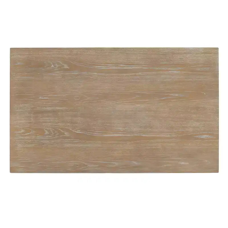 Ensemble Table de Salle à Manger de Ferme pour 6, Table Rectangulaire en Bois et 4 Chaises Rembourrées & Banc
