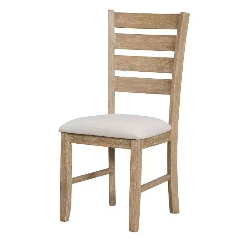 Ensemble Table de Salle à Manger de Ferme pour 6, Table Rectangulaire en Bois et 4 Chaises Rembourrées & Banc