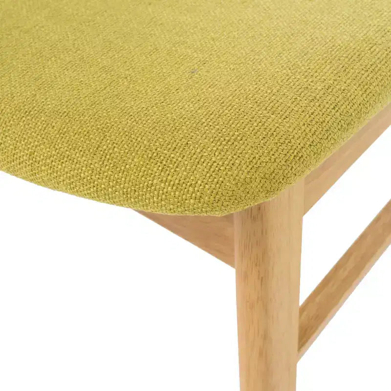 Ensemble de salle à manger 5 pièces Christopher Knight Home Anise en bois et tissu style milieu du siècle