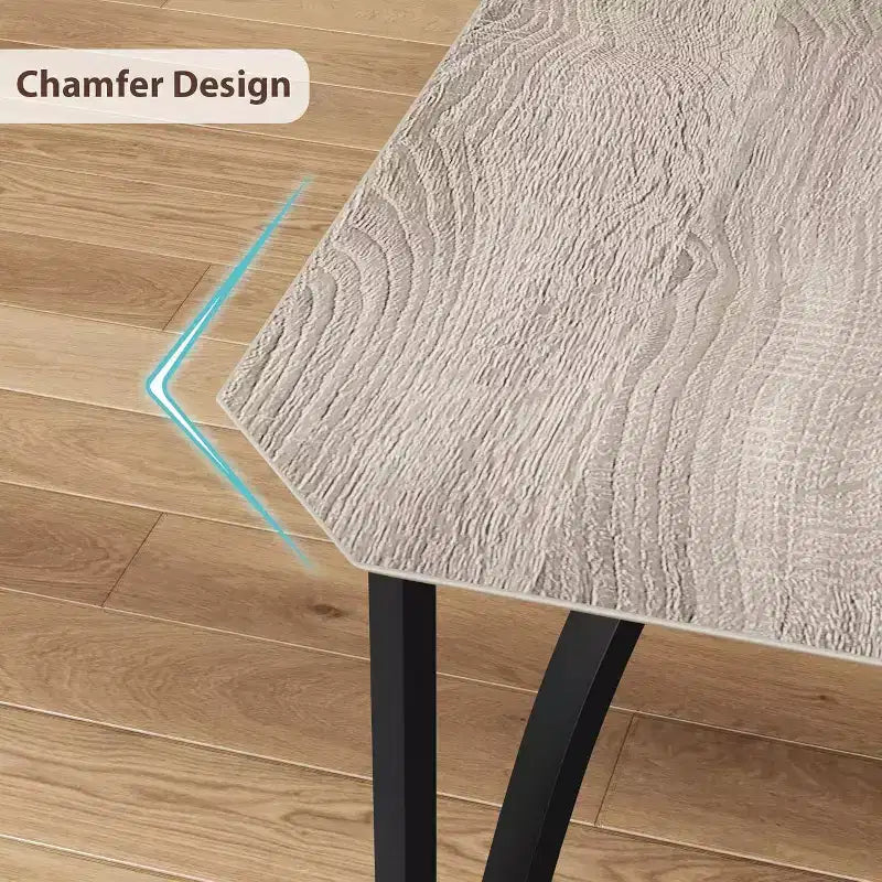 Ensemble table et chaises de salle à manger 3/5 pièces pour 2/4 personnes, petite table de cuisine avec chaises rembourrées, ensemble de 2/4 chaises de table de cuisine, idéal pour la maison