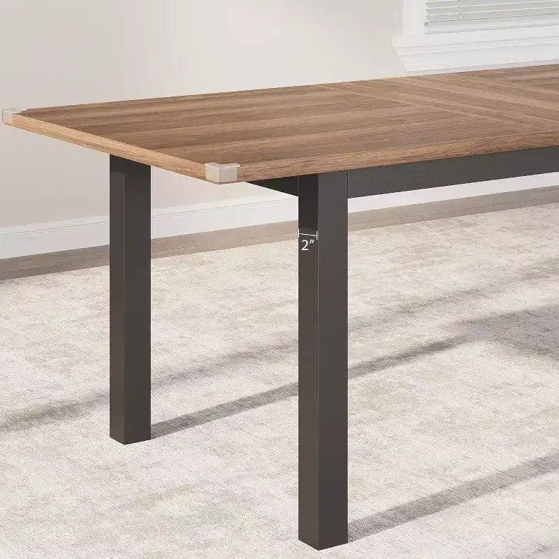 Ensemble de table à manger 5 pièces pour 4-6 personnes, ensemble de table de salle à manger extensible pour 4 personnes, table de cuisine avec bancs et tabourets, ensemble de table à manger pour la maison