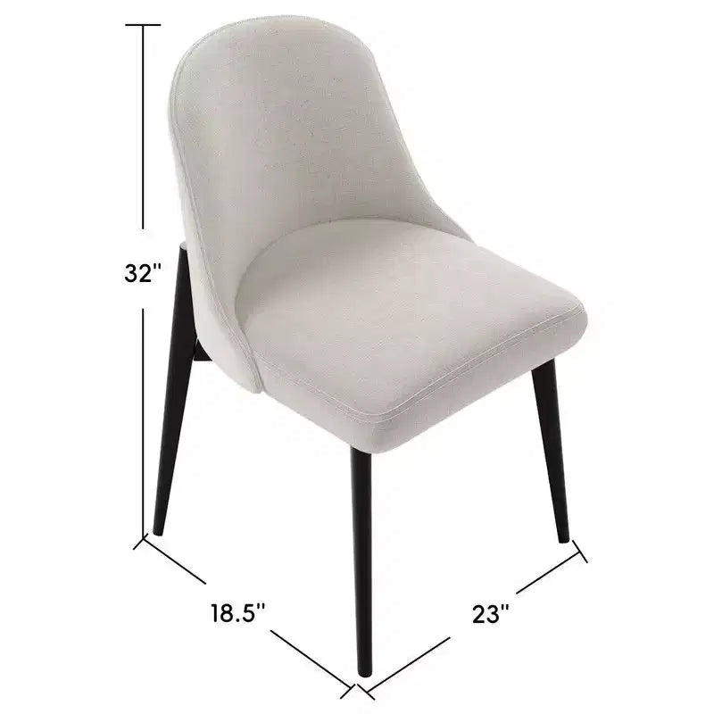 PexFix 60 Ensemble table à manger ronde moderne avec 8 chaises rembourrées Plateau en bois texturé noir Base piédestal plissée Sièges beiges pour cuisine salle à manger