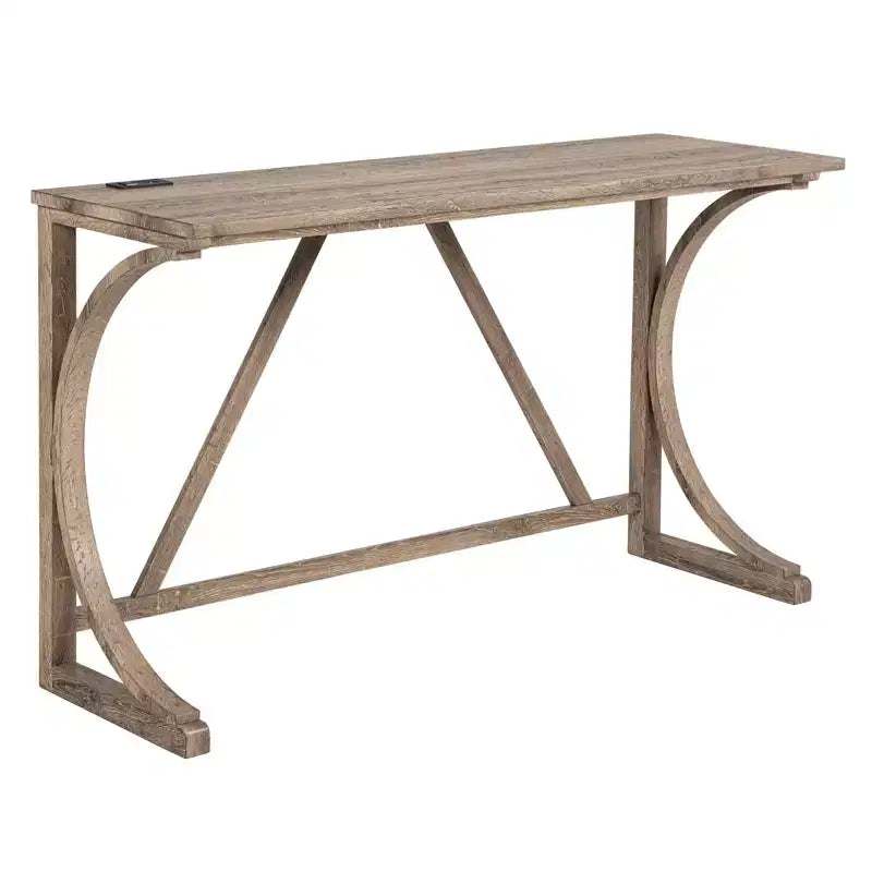 Ensemble de table de bar GDFStudio Kittson 4 pièces avec prise de courant