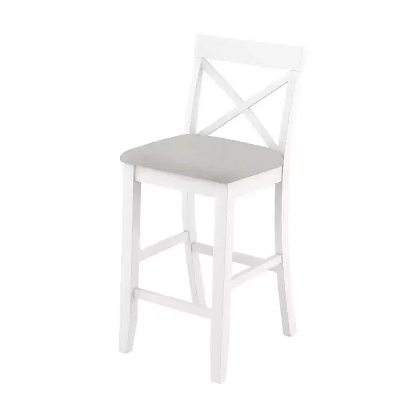 Ensemble de salle à manger en bois Whisen Farmhouse 48 avec 2 chaises