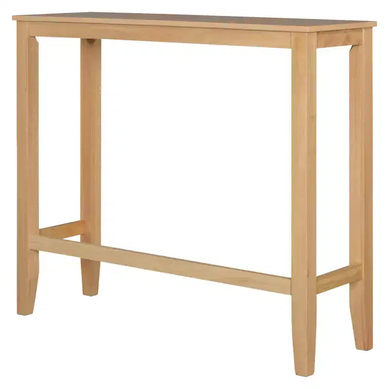 Ensemble de salle à manger en bois Whisen Farmhouse 48 avec 2 chaises
