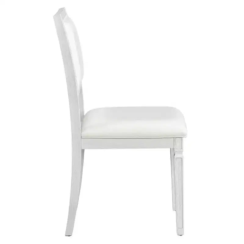 Ensemble de table à manger vintage Whisen et ensemble de table de cuisine rustique pour 6 personnes avec 4 chaises et un banc et des pieds sculptés rétro