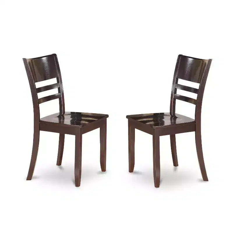 Ensemble de salle à manger victorien - Table de cuisine et 6 chaises - Table rectangulaire de 36x60 pouces