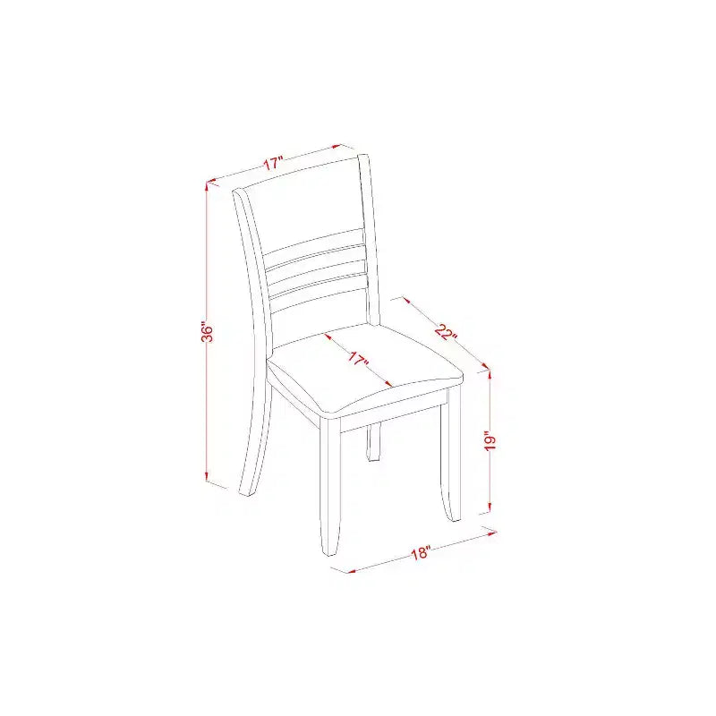 Ensemble table de cuisine et chaises rondes - Table de salle à manger moderne