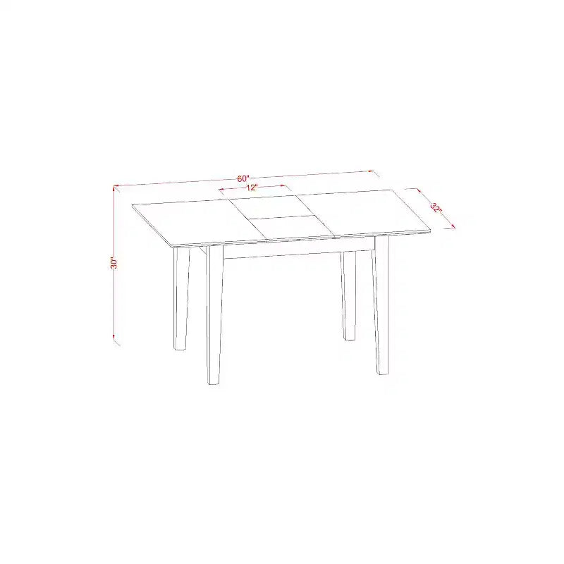 Ensemble table et chaises de salle à manger pour petite cuisine - Table de bistro moderne et ensemble de sièges pour la maison